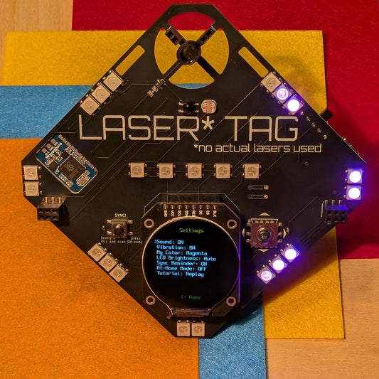 Laser* Tag Badge
