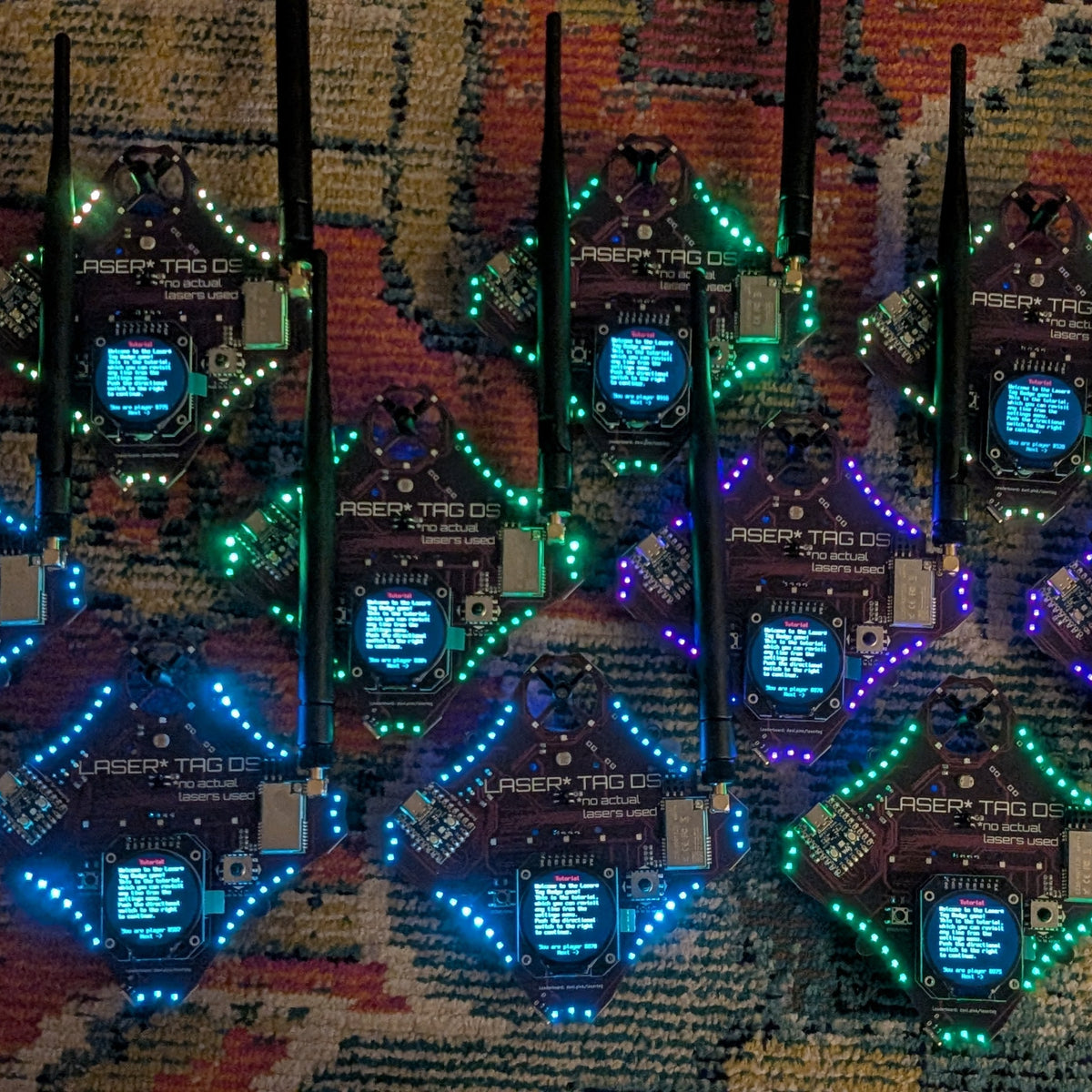 Laser* Tag Badge DS